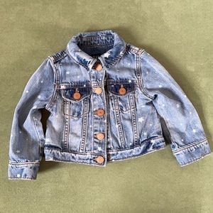 Gap Denim for GOOD 18-24 month stars jean jacket